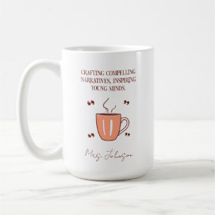 Taza De Café Creación de narrativas convincentes, inspirando me