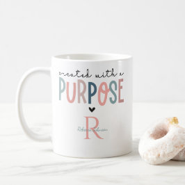 Taza De Café Creado Personalizado Con Un Propósito