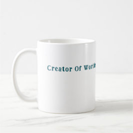 Taza De Café Creador de Worlds Mug: regalo perfecto para escrit