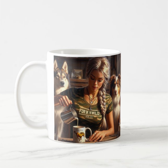 Taza De Café Creamer de café Forkn Wild (Izquierda)
