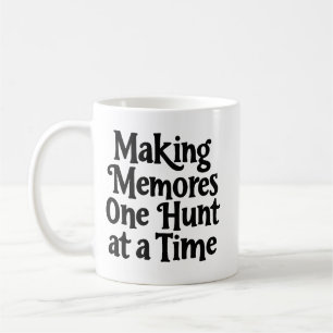 Taza De Café Creando Recuerdos Una Caza a la Vez