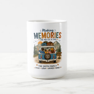 Taza De Café Creando Recuerdos una Milla a la Vez Familia Per