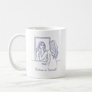 Taza De Café Créanse en ustedes mismos confianza Mug