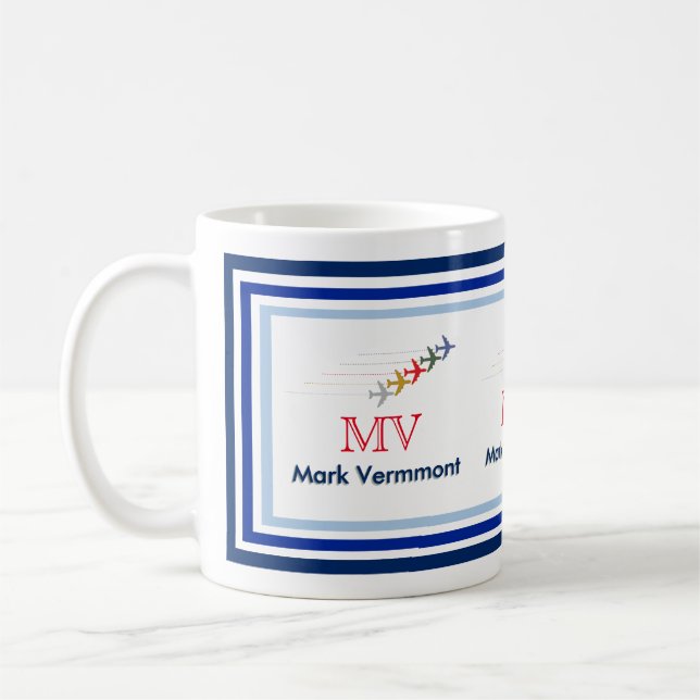 Taza De Café crear monograma piloto (Izquierda)