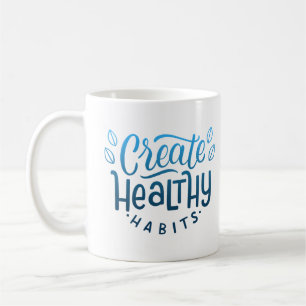 TAZA DE CAFÉ CREAR SALUDABLE