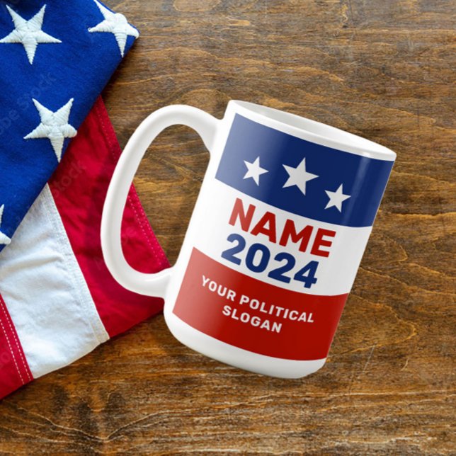 Taza De Café Crear su propia campaña electoral Gear Mug (Subido por el creador)
