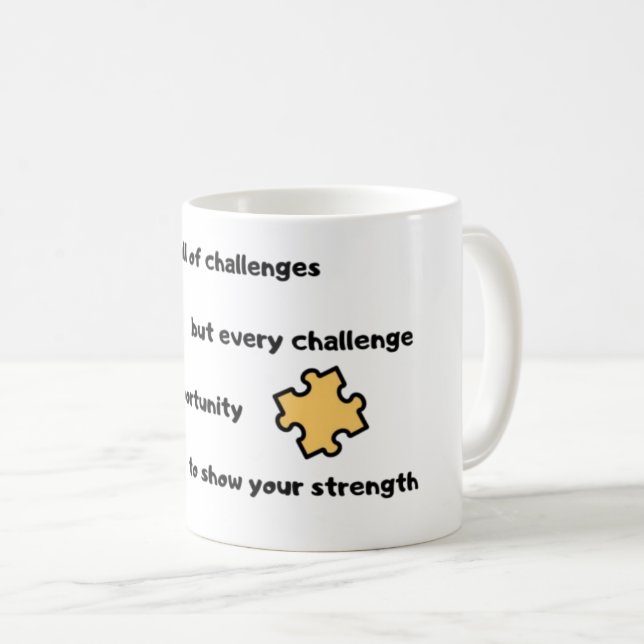 Taza De Café Crear su propia oferta Inspiradora motivacional (Anverso derecho)