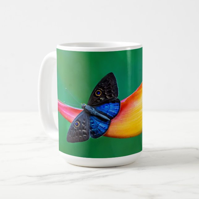 Taza De Café Crear su propia plantilla de fotos Personalizado p (Anverso izquierdo)