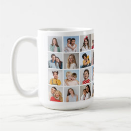 Taza De Café Crear su propio Collage de fotos de 32