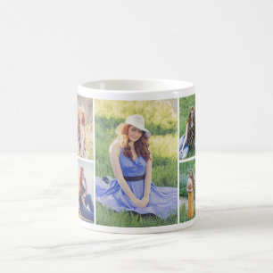 Taza De Café Crear su propio Collage de fotos de 5