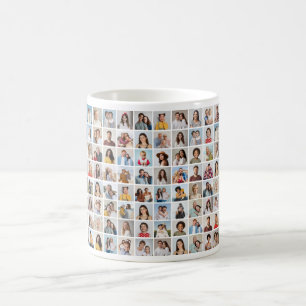 Taza De Café Crear su propio Collage de fotos Personalizado 96