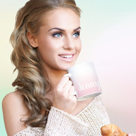 Taza De Café Crear su propio color de naranja personalizado