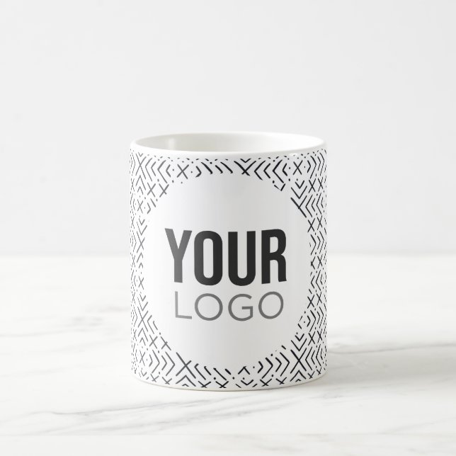 Taza De Café Crear su propio logotipo (Centro)