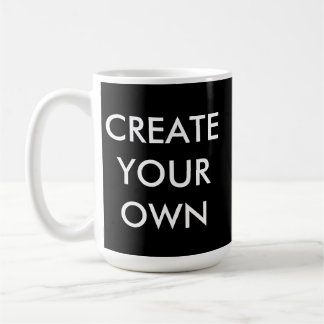 Taza De Café Crear su propio Personalizable Gran Mug Blanco