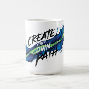Taza De Café Crear su propio trazado Vibrante Diseño Inspirador