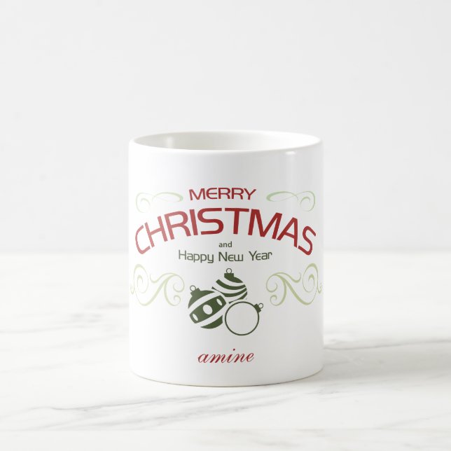 Taza De Café Crear tu propia parrilla familiar de Navidades de  (Centro)