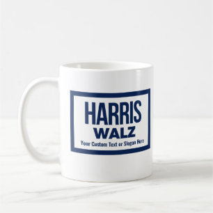 Taza De Café Crear tu propio Harris Walz 2024
