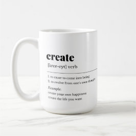 Taza De Café Crear un bloque de definición