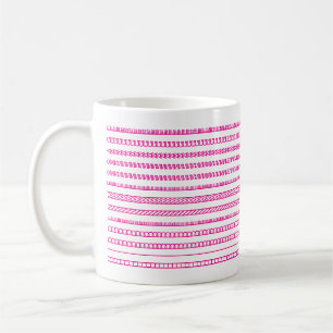 Taza De Café Crear un mensaje oculto moderno y trendy inusual P
