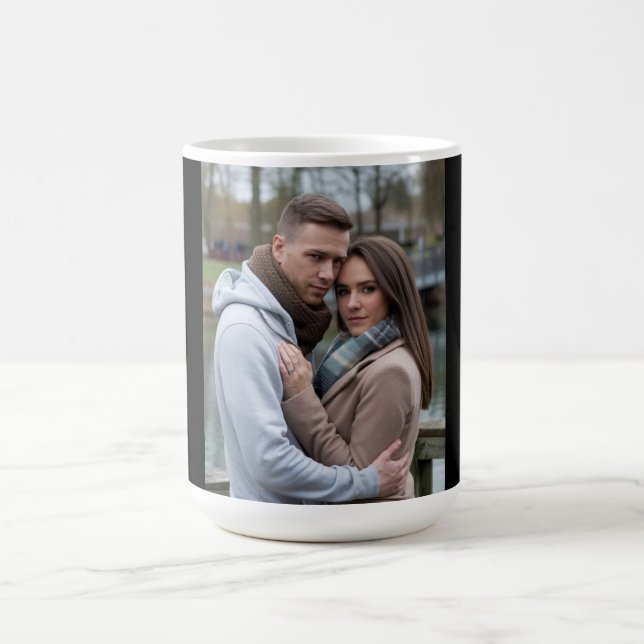 Taza De Café Crear una imagen de pareja perfecta (Centro)
