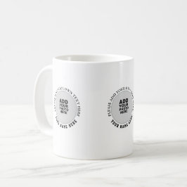 Taza De Café Crear una imagen especial de tres b/w