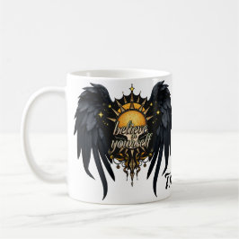 Taza De Café Créate en ti mismo, una carta