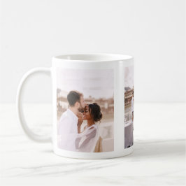 Taza De Café Create Your Own Photo Collage Wedding Newlywed