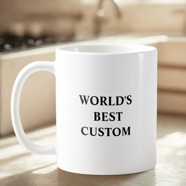 Taza De Café Create Your Own World's Best (Subido por el creador)