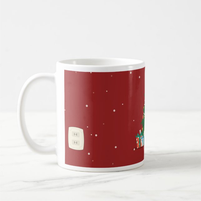 Taza De Café Creative Christmas Tree Mug (Izquierda)