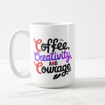 "Creatividad del café Valor Typografía Diseño de M