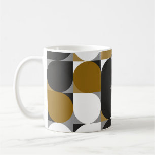 Taza De Café Creatividad geométrica: diseño de patrones sin bri