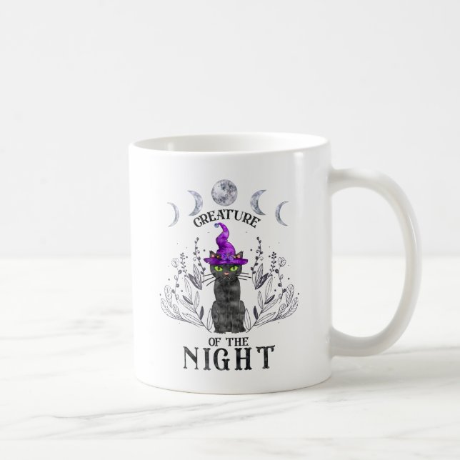 Taza De Café Creatura de la noche (Derecha)