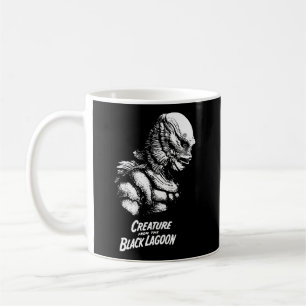 Taza De Café Creatura Del Flick De Horror De La Laguna Negra