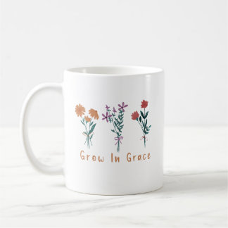 Taza De Café Crecer en Grace Christian Mug