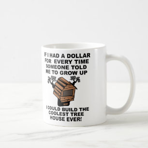 Taza De Café Crecer la Casa del Árbol