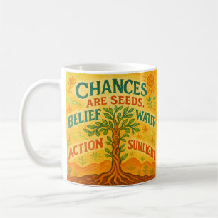 Taza De Café Crecer sus objetivos