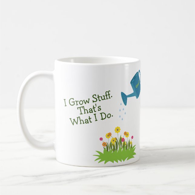 Taza De Café Creco, jardinero divertido regalo Mug (Izquierda)