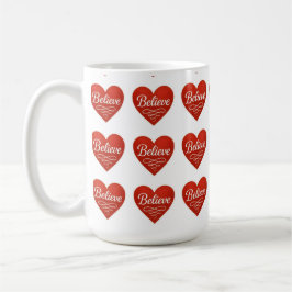 Taza De Café Cree Corazón