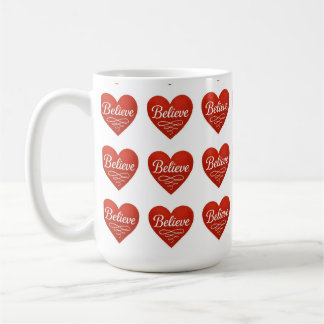 Taza De Café Cree Corazón