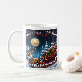 Taza De Café Cree en la Magia de la Navidad