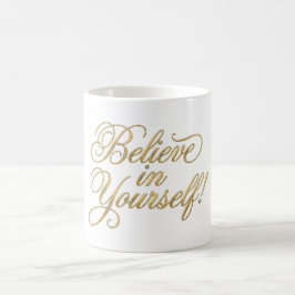 Taza De Café Cree en Sí Mismo