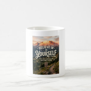 Taza De Café Cree en Sí Mismo