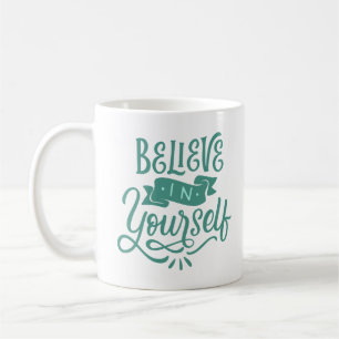 TAZA DE CAFÉ CREE EN TI MISMO
