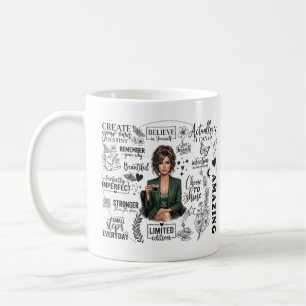 Taza De Café Cree en ti mismo