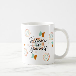 Taza De Café Cree En Tu Propia Mug Inspiradora