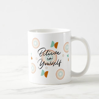 Taza De Café Cree En Tu Propia Mug Inspiradora