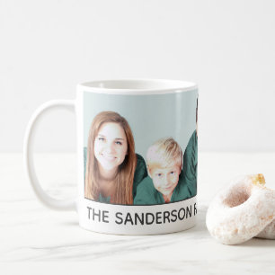 Taza De Café Cree su propia foto de familia de encargo