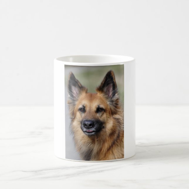 Taza De Café Cree su propia foto del mascota (Centro)