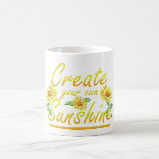 Taza De Café cree su propio sol con este inspirador (Centro)