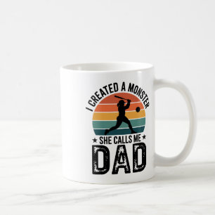 Taza De Café Creé un monstruo que me llama papá Orgulloso Softl